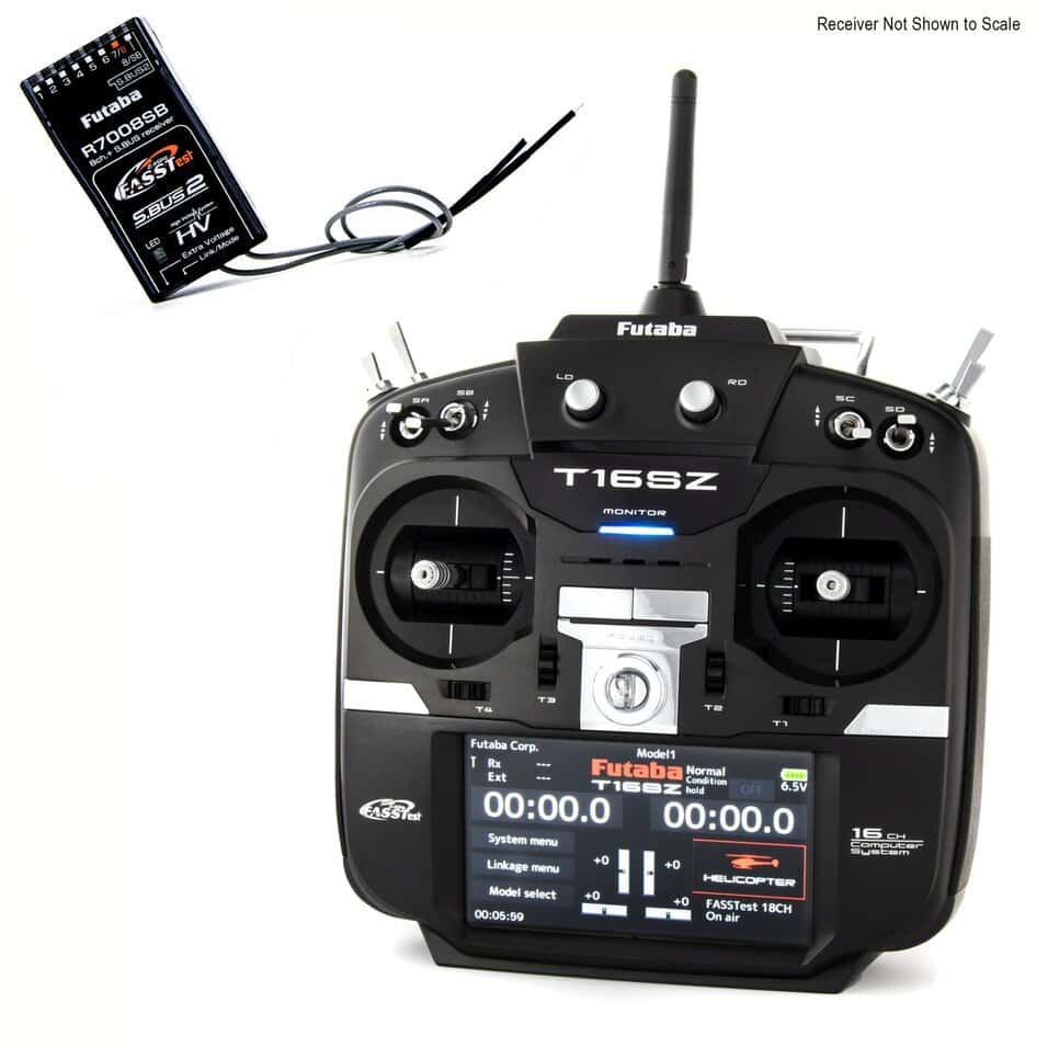 16SZ (Heli w/R7008SB) + R7008SB – FutabaUSA